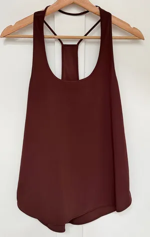 lululemon athletica Brown Strappy Back Tank thumbnail 1