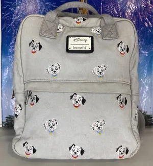 Disney Loungefly 101 Dalmatians embroidered canvas mini backpack thumbnail 1