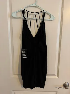 Express Mini Dress Black thumbnail 2