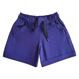 Lululemon Purple Paperbag Shorts, US4 thumbnail 3