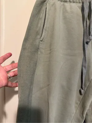 Aerie Womens  Olive Green Drawstring Jogger Pants Medium size thumbnail 3