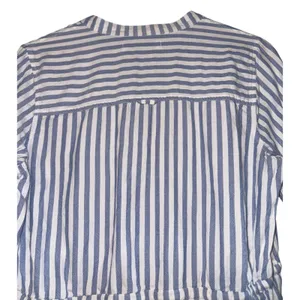 Abercrombie & Fitch Striped‎ Nautical Shirt Dress Women's LG Beach Resort Costal thumbnail 7