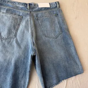 7 For All Mankind Easy James Denim Jorts 32 Y2K Heart Bermuda Shorts thumbnail 3