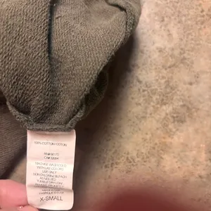 Anthropologie Pure & Good Sweatshirt Midi Dress Olive Green Womens Small thumbnail 6