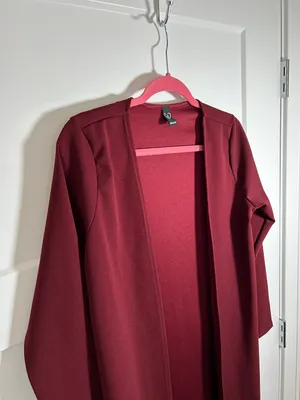 Medium  long kimono duster jacket thumbnail 3