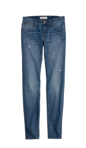 Madewell Medium Wash 8” Skinny Denim Jeans in Bellaire Women’s US 31 thumbnail 10