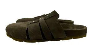 Free People Mule Clogs Sunday Season Khaki Green Slip On Women’s 36 USA 6 thumbnail 14