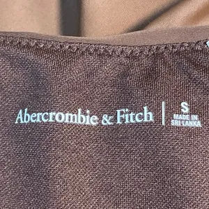 Abercrombie & Fitch Women's Brown Ruched Underwire Bikini Swimwear Set Size S/M thumbnail 4