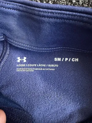 Under Armour Auburn Tigers Motion Full Zip Fleece Jacket Small Loose Fit thumbnail 3