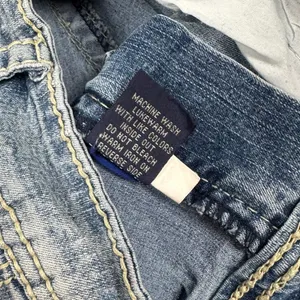 Angels Y2K Capri Jeans Size 6 26x22.5 Light Wash Embroidered Flap‎ Pocket Denim thumbnail 9