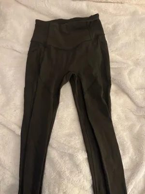 Army Green Lululemon Leggings thumbnail 1