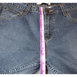 Levi Strauss Signature Womens Size 10 Short Bootcut Jeans Blue Stretch Denim thumbnail 10