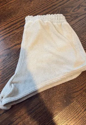 Gilly Hicks teal towel shorts thumbnail 1