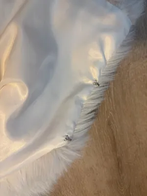 SheIn White Faux Fur Jacket thumbnail 5