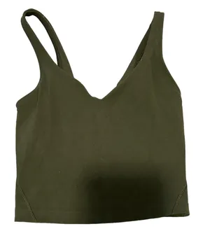 Lululemon Olive Green  Align Bra thumbnail 2