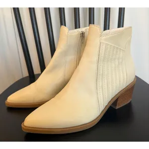 Dolce Vita Salome white point toe booties size 6 thumbnail 3