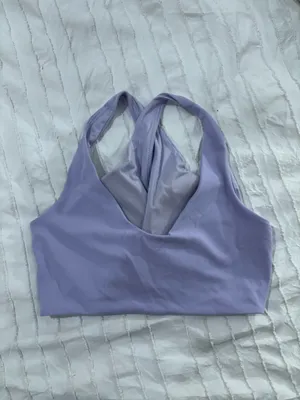 Lululemon bra light purple thumbnail 2