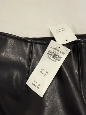 Nwt Abercrombie & Fitch Vegan Leather Pants thumbnail 5
