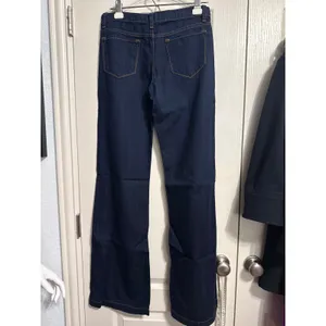 J Brand Malik Wide Leg Jeans Dark Wash Denim Minimalist Capsule Retro Chic thumbnail 3