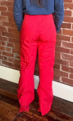 Red High Rise Fera Stretch Ski Pants Size 10 thumbnail 3