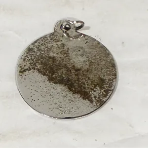 Alaska Silver Tone‎ Steel Charm Pendant Jewelry Accessory thumbnail 2