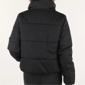 Womens New Vans Foundry Metallic Black & Pink Puffer Jacket thumbnail 4