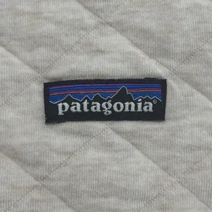 Patagonia Womens Organic Cotton Quilt Crewneck Sweatshirt Oatmeal Heather Large thumbnail 5