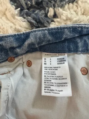 American Eagle Curvy 90s Straight Jeans thumbnail 4