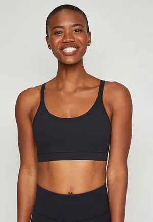 NWT Vitality Sports Bra Black M thumbnail 1