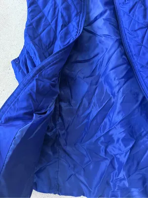 Relativity Women’s Quilted Puffer‎ Vest Blue Full Zip Lightweight Size Medium thumbnail 5