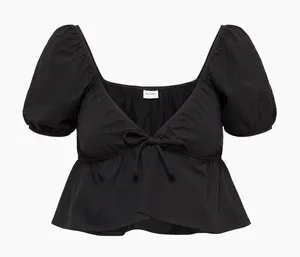 aritzia sunday best kaia top black thumbnail 1
