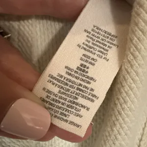 Free People Top Women L Newbie Thermal Alpine Henley Cuffs Cream Black thumbnail 9
