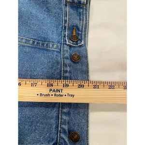 Vintage Jordache 100% Cotton Medium Wash Denim Jean Jacket Blue Women's Size 16 thumbnail 10