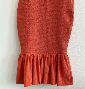 Anthropologie Sleeveless Mock-Neck Textured Midi Dress thumbnail 4