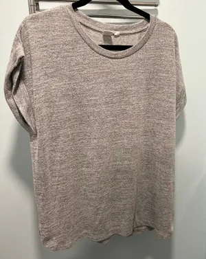 Gap T-Shirt Gray XL Heathered Minimalist Casual Everyday Wear‎ thumbnail 1