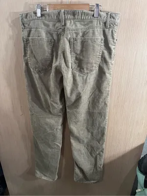 Women’s Gap Sexy Boyfriend Tan Corduroy Jeans Size 28 thumbnail 2