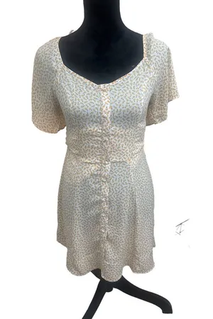 Sienna Sky Light Blue Floral Maxi Dress thumbnail 1