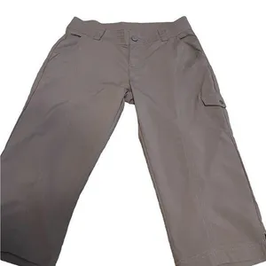 Columbia Womens Brown Button Front Cargo Hiking Pants with Pockets Size 6 thumbnail 1