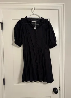 Mango Black Mini Dress thumbnail 6