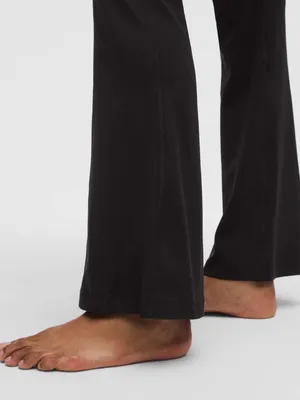 Lululemon Groove High-Rise Nulu Flared Pant Women’s Size 2 Tall Black Athletic thumbnail 4