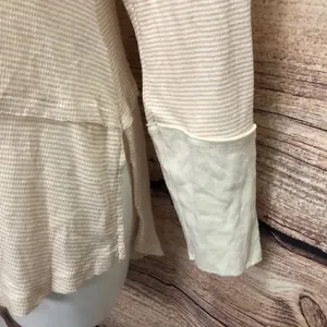 Umgee long sleeve striped Henley thumbnail 3