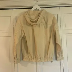 American Eagle cream cotton hooded pullover sweater size xs thumbnail 6
