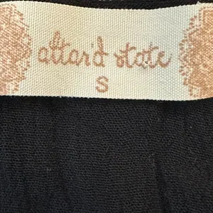 Altar'd State Lexley Ruffle Dress Black Size Small‎ thumbnail 5