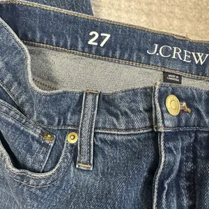 NEW J Crew Classic Straight Jeans Womens Size 27 Bronson Medium Wash‎ Denim thumbnail 6