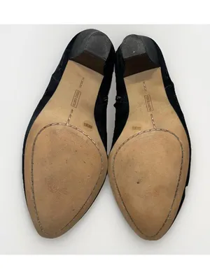 Vince Camuto Womens Suede Closed Toe Ankle Fashion Black Size 8M/ 38 1/2 thumbnail 6