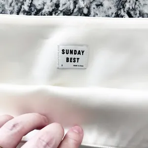 Aritzia Sunday Best Wendy White Satin Mini Skirt Y2K Coquette thumbnail 3