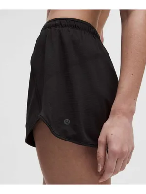 Lululemon Swiftly Mid-Rise Short 3” Black Size 10 Lined Running Training thumbnail 2