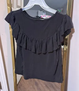 Lavender Field Black shirt thumbnail 1
