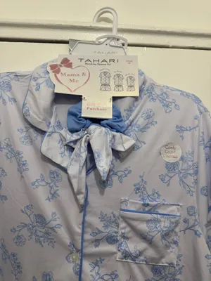 Tahari floral soft and cozy short pajama set size M thumbnail 2
