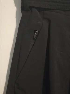 Athleta Black High-Waist Paperbag Tie Shorts thumbnail 4
